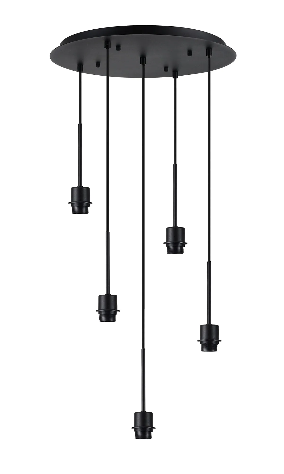 Carrie Satin Black Ceiling Lights Deco Multiple Pendant Carrie Satin Black Ceiling Lights Deco Multiple Pendant